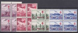 Yugoslavia Kingdom 1940 Mi#429-432 Mint Never Hinged Pieces Of Four - Unused Stamps