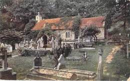 UK ENGLAND ( Angleterre ) ISLE WIGHT - VENTNOR  : BONCHURCH Old Church - Jolie CPA Colorisée 1912 - - Ventnor