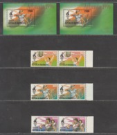 Delcampe - Indonesia 1996, Sports, Atlanta Olympic, Badminton, Weightlifting, Archery, Pair + 2x S/S,  MNH** - Badminton