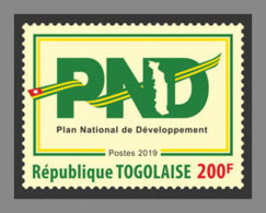 TOGO 2019 MNH PND National Development Plan 200F 1v - OFFICIAL ISSUE - DH1946 - Usines & Industries