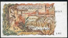 ALGERIA P128 100 DINARS 1970 #L/022    XF - Algeria