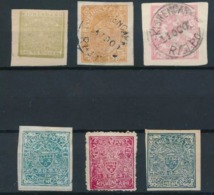 India Princely State Kishangarh, 6 Stamps Mint And Used Inde - Kishengarh