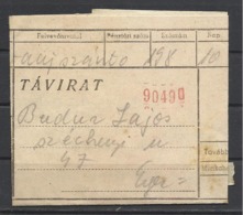 Hungary, Telegraph,1955. - Telégrafos