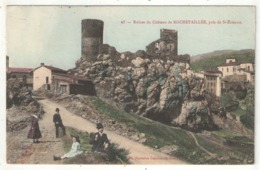 42 - Ruines Du Château De Rochetaillée, Près De Saint-Etienne - NG 47 - 1905 - Rochetaillee