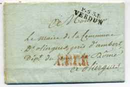 P53P VERDUN + PPPP / Dept De La Meuse / 1804 - 1801-1848: Vorläufer XIX