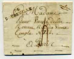 74 DOUDEVILLE / Dept Seine Inférieure / 1819 - 1801-1848: Vorläufer XIX
