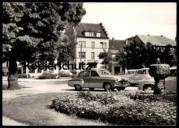 ÄLTERE POSTKARTE FÜRSTENWALDE SPREE OTTOMAR GESCHKE PLATZ WARTBURG 311 Ansichtskarte Postcard AK Cpa - Fürstenwalde