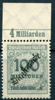 Repubblica Di Weimar - Dienstmarken Mi. 104 P OR C ** - Officials