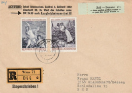 Austria - 1966 - Register Cover - 1961-70 Covers