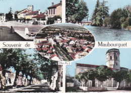 CPSM SOUVENIR DE MAUBOURGUET - Maubourguet