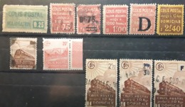 France COLIS POSTAUX 1926 - 1943 , 11 Timbres Neufs /  Obl  TB Cote 48 Euros - Autres & Non Classés