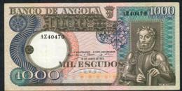 ANGOLA  P108 1000 ESCUDOS 1973 #AZ    XF-AU - Angola