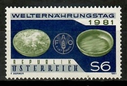 Austria 1981 / Fight Against Hunger FAO MNH Lucha Contra El Hambre / Kl16  1-24 - Tegen De Honger