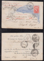 Brazil Brasil 1895 Stationery Card CAMPINAS To TEGAL Java Via Marseille, Private Imprint + Poste Restante PM - Covers & Documents