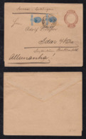 Brazil Brasil 1900 Uprated Wrapper Stationery To BIRKENFELD Germany - Storia Postale