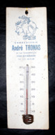 Thermomètre Sur Carton "Charcuterie THOMAS à Ezy Sur Eure" Fonctionnel - Placas De Cartón