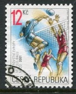 CZECH REPUBLIC 2001 European Volleyball Championship Used.  Michel 290 - Used Stamps