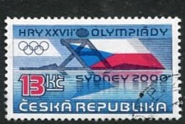 CZECH REPUBLIC 2000 Olympic Games  Used.  Michel 267 - Gebraucht