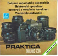 4906  PENTACON  PRAKTICA EE3  PROSPEKT - Matériel & Accessoires