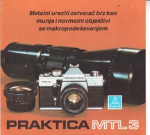 4907  PENTACON  PRAKTICA  MTL 3  PROSPEKT - Matériel & Accessoires