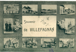 16 - Villefagnan : Souvenir De  .... # - Villefagnan