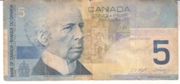 4912  CANADA 5  DOLLARS - Kanada