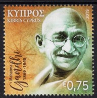 Cyprus - 2019 - 150th Anniversary Since Mahatma Gandhi Birth - Mint Stamp - Unused Stamps