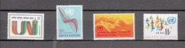 NATIONS  UNIES  NEW-YORK    1972  PA     N° 15-16-17-18     NEUFS**   CATALOGUE YVERT&TELLIER - Posta Aerea