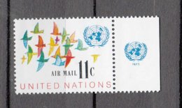 NATIONS  UNIES  NEW-YORK    1972  PA     N° 16     NEUF**   CATALOGUE YVERT&TELLIER - Poste Aérienne