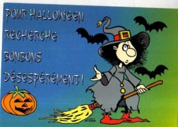 Collection Halloween,Recherche Bonbons Deseperement,sorciere,citrouille,balai,chauve Souris,illustrateur Matem - Halloween