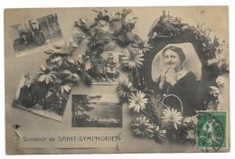 CPA MULTIVUES SOUVENIR DE ST SAINT SYMPHORIEN, RHONE 69 - Saint-Symphorien-sur-Coise