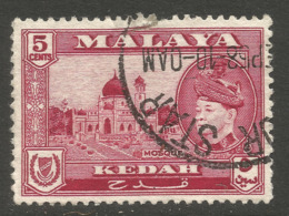 MALAYA. KEDAH. 5c MOSQUE USED. - Kedah