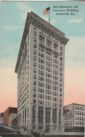 KY Kentucky Louisville Inter Southern Life Building Postcard 1912 - Louisville