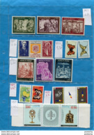 ANDORRE-*Lot De 35 Timbres Neufs** Sans Ch- Compris  Entre Années 63 90+pa 5-8-présentés Recto Verso Cote 112 Eu - Sonstige & Ohne Zuordnung