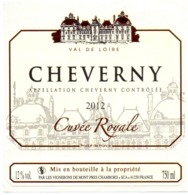 Etiket Etiquette Sticker Zelfklever - Vin - Wijn - Cheverny - 2012 - Other & Unclassified