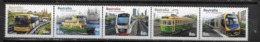 AUSTRALIE N°3559 à  3563** "Transport Urbains Train Et Ferry, Tramway - Mint Stamps