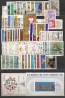 POLAND 1966 POLISH STAMPS PHILATELIC YEAR SET USED ANNEE ANO ANNO JAHRGANG SET USED POLOGNE POLEN POLONIA - Full Years