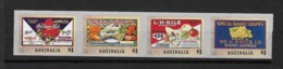 AUSTRALIE N°4332 à 4335**  Anciennes étiquettes De Fruits Auto-adhésif - Ongebruikt