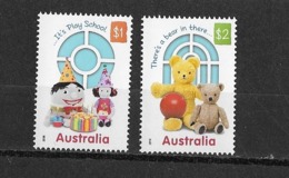 AUSTRALIE N°4344 à 4345**  "Play School" - Mint Stamps