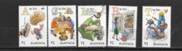 AUSTRALIE N°4356 à 4360**  "L'alphabet" - Mint Stamps