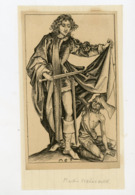 "St MARTIN" GRAVURE DE MARTIN SCHONGAVER - Prints & Engravings