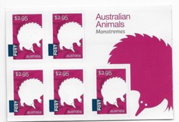 AUSTRALIE Carnet  N °4388** Faune Animaux D'Australie Monotrémes - Booklets
