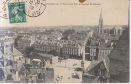 Nantes Panorama Sur La Place Louis XVI  1909 - Nantes