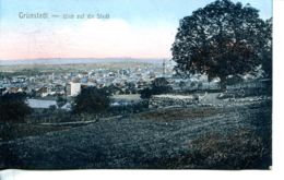 N°78222 -cpa Grünstadt -blick Auf Dit Stadt- - Gruenstadt