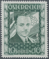 Österreich: 1936, 10 Schilling Freimarke "Bundeskanzler Dr. Engelbert Dollfuß". Diese Marke Wurde Im - Briefe U. Dokumente