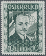 Österreich: 1936, 10 Schilling Freimarke "Bundeskanzler Dr. Engelbert Dollfuß". Diese Marke Wurde Im - Covers & Documents