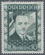 Österreich: 1936, 10 Schilling Freimarke "Bundeskanzler Dr. Engelbert Dollfuß". Diese Marke Wurde Im - Storia Postale