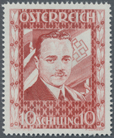 Österreich: 1936, 10 Schilling Freimarke "Bundeskanzler Dr. Engelbert Dollfuß". Diese Marke Wurde Im - Lettres & Documents