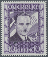 Österreich: 1936, 10 Schilling Freimarke "Bundeskanzler Dr. Engelbert Dollfuß". Diese Marke Wurde Im - Covers & Documents