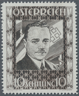 Österreich: 1936, 10 Schilling Freimarke "Bundeskanzler Dr. Engelbert Dollfuß". Diese Marke Wurde Im - Briefe U. Dokumente